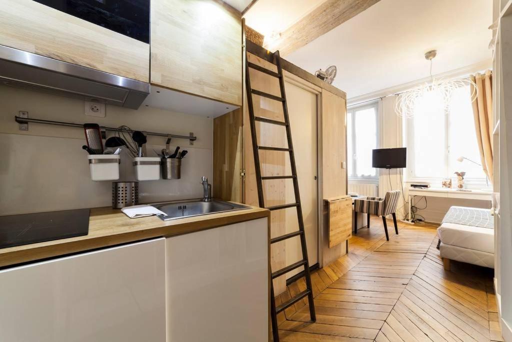 Studio Cosy En Centre Ville Aux Cordeliers Ail Lyon Exterior foto